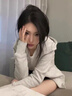 棉致美式連帽修身顯瘦開(kāi)衫衛衣女春秋季2025新款小個(gè)子高級感上衣外套 9001白灰色【常規高品質(zhì)28】 L 100-120斤 曬單實(shí)拍圖