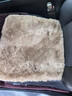 明仔 汽車(chē)坐墊冬季純羊毛坐墊可愛(ài)保暖毛皮一體厚羊毛座墊車(chē)用座椅墊 卡其色-前座2片+后座1片 本款適用99%車(chē)型-下單備注車(chē)型 曬單實(shí)拍圖