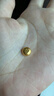 粵鑫金七夕禮物黃金小金豆AU9999足金投資黃金豆豆實(shí)心真金豆送女友七夕 3g金豆【足金9999+鋼印帶證書(shū)】 曬單實(shí)拍圖