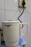 半球旅行便捷式燒水壺小型折疊電水壺0.8L迷你電熱水壺316不銹鋼無(wú)縫內(nèi)膽出差學(xué)生家用燒水杯電煮鍋 0.8L 半球折疊水壺316不銹鋼鋼 曬單實(shí)拍圖