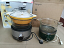 東菱（Donlim）蒸汽鍋家用電蒸鍋多功能鍋蒸燉煮一體鍋電火鍋汽鍋雞專用鍋煮鍋+陶瓷汽鍋）DL-9009 曬單實(shí)拍圖