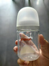 貝親（Pigeon）玻璃奶瓶寬口徑防脹氣160ml S號奶嘴 1月+ AA186  曬單實拍圖