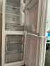 美的（Midea）195兩門(mén)二門(mén)雙開(kāi)門(mén)低噪租房小型家用電冰箱風(fēng)冷無(wú)霜小冰箱MR-195WE不串味以舊換新【國家補貼】 曬單實(shí)拍圖