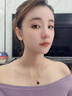 VIROLINE2025新款爆款感溫四葉草純銀項(xiàng)鏈小眾鎖骨鏈吊墜送女友七夕節(jié)禮物 感溫四葉草項(xiàng)鏈黑紅款 曬單實(shí)拍圖