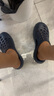 迪卡儂（DECATHLON）游泳男士涼鞋沙灘拖鞋洞洞鞋外穿NABD2028000深藍(lán)色網(wǎng)格款42碼 曬單實(shí)拍圖