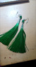 贏(yíng)夫人（Mrs win）古風(fēng)流蘇耳環(huán)長(cháng)款氣質(zhì)耳墜度假旅游旅拍復古風(fēng)耳飾女 墨綠 曬單實(shí)拍圖