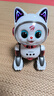 班迪萌（BANDIMENG）智能機(jī)器貓兒童玩具機(jī)器狗益智編程機(jī)器人1-3歲玩具女孩生日禮物 AI編程機(jī)器貓【手勢(shì)+聲控】粉 遙控汽車(chē)早教兒童玩具1-2-3-6歲 曬單實(shí)拍圖
