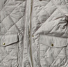 森馬（Semir）棉服女冬季中長(cháng)款輕薄寬松拼接燈芯絨翻領(lǐng)插肩袖棉衣101724112007 曬單實(shí)拍圖