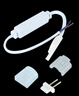 歐普燈帶led霓虹燈條線燈客廳吊頂裝飾貼片亮光帶無主燈恒星220v 11號配件包 無導線工藝 曬單實拍圖