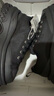 斐樂(lè )（FILA）女鞋帆布鞋LAVA胖胖底厚高底增鞋板鞋帆布鞋休閑鞋 黑-BK 38 曬單實(shí)拍圖