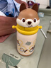 babycare兒童保溫杯嬰兒小松鼠寶寶1-3歲不銹鋼吸管水杯壺學(xué)生上學(xué)450ml 曬單實(shí)拍圖