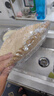 JIDAO COOK空氣炸鍋專用紙硅油紙盤紙托圓形吸油紙食物墊紙烤一次性家用 50片【復(fù)古原木】 曬單實(shí)拍圖