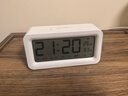 得力（deli）兒童節禮物充電電子鬧鐘背光家用學(xué)生兒童溫濕度計床頭鐘開(kāi)學(xué)升學(xué)必備白 LE103A開(kāi)學(xué)必備禮物 曬單實(shí)拍圖