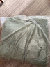 無(wú)印良品（MUJI）女式 長(cháng)毛抓絨 大衣 長(cháng)袖秋冬款 羊羔絨外套外衣 女裝 BB2QPA4A 淺綠色 L (165/88A) 曬單實(shí)拍圖