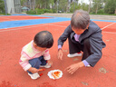 幼歌（YOUGE）嬰幼兒立體立體小兔子玩偶冬日連帽Q萌可愛(ài)加絨外套潮 嫩黃色 100 cm 曬單實(shí)拍圖
