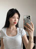 唯一（Winy）一克拉莫桑紫藤花銀項(xiàng)鏈女2025新款生日七夕情人節(jié)禮物送女友吊墜 曬單實(shí)拍圖