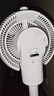 美的（Midea）【暴風(fēng)循環(huán)】空氣循環(huán)扇大風(fēng)量搖頭電風(fēng)扇家用臺(tái)式落地扇輕音臥室節(jié)能小風(fēng)扇柔風(fēng)輕羽扇 FGA24TQ 曬單實(shí)拍圖