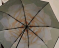 蕉下（beneunder）防紫外線(xiàn)遮陽(yáng)傘三折雙層黑膠晴雨傘防曬傘BM664月霧 曬單實(shí)拍圖