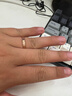 DR【現(xiàn)貨】對戒情侶鉆戒K金/鉑金 結(jié)婚戒指 YOU&ME片刻永恒節(jié)日禮物 【可升級同心石】紅18K金*男女對戒 曬單實拍圖