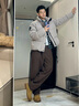 加拿大鵝（Canada Goose）【新品】Bayview男士黑標(biāo)派克大衣休閑外套大鵝羽絨服 3833MB 9432 石灰色 M 曬單實(shí)拍圖