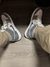 耐克NIKE籃球鞋男喬丹AJ1 JORDAN1中幫運(yùn)動(dòng)鞋 HF3216-100白/中灰42.5 曬單實(shí)拍圖