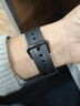 Mtin橡膠樹(shù)脂手表帶配件適用于Casio卡西歐G-SHOCK DW5600 GW-M5610 G-5600E小方塊表帶 黑色黑扣 16mm 曬單實(shí)拍圖