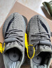 阿迪達(dá)斯YEEZY350INFANTS綠沼澤椰子兒童嬰童鞋HQ2063 UK8.5K26 曬單實(shí)拍圖