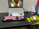 初學(xué)者  電腦桌臺式家用電競桌椅套裝辦公桌簡約書桌游戲桌書房寫字桌子 子夜黑120*60-電競紋路 曬單實拍圖