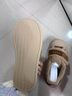 他她（TATA）女鞋冬季棉鞋大頭面包鞋厚底松糕加絨毛毛板鞋子CHH01DM5 棕色（仿毛里） 37 曬單實(shí)拍圖