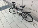 WELLCLS公路自行車(chē)賽車(chē)成人單速實(shí)心胎死飛騎行男女學(xué)生自行車(chē)單車(chē)山地 30刀-純黑色 26寸【適合：165-185cm】 曬單實(shí)拍圖