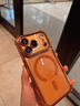AMLLSYE適用 iphone17pro手機(jī)殼透明氣囊防摔硅膠超薄磁吸充電保護(hù)套全包防摔獨(dú)立按鍵男女高級(jí)感橙色外殼 橙色-磁吸氣囊防摔殼+鋼化膜 iphone17promax 曬單實(shí)拍圖