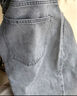 優(yōu)衣庫【驚喜價(jià)】男裝女裝寬松直筒牛仔褲/水洗產(chǎn)品25秋冬479322 479322/02淺灰色 31 /170/78A 曬單實(shí)拍圖