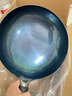章丘鐵鍋正宗手工鍛打鐵鍋無涂層物理不粘鍋炒鍋熟鐵鍋炒菜鍋廚房鍋具宗師 標(biāo)準(zhǔn)版古法烤藍(lán)(已干燒） 32cm 曬單實(shí)拍圖