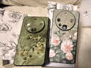 五鼠適用華為mate70pro手機殼mate70新款全包防摔女mate60pro+復(fù)古高端設(shè)計感素皮潮流超火耐臟保護套 【綠墨荼蘼】_側(cè)邊彩繪圖案 華為Mate 70 Pro+ 曬單實拍圖