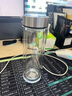 希諾（HEENOOR） 雙層玻璃杯男士辦公泡茶杯送禮耐高溫大容量水杯教師節禮物禮盒 經(jīng)典-加長(cháng)款410ml 曬單實(shí)拍圖