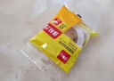 得力（deli）高粘棉紙雙面膠帶 12mm*10y 學生文具 開學必備學習用品 白色小卷芯單卷湊單 辦公用品 30435 曬單實拍圖