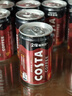 可口可樂(lè )（Coca-Cola）COSTA 咖世家焙享黑咖濃咖啡飲料 180ml*12罐 曬單實(shí)拍圖
