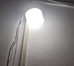 得焺插電式照明燈家用帶線燈泡插頭開關(guān)線懸掛E27螺口燈座超亮節(jié)能燈 3米開關(guān)線+20W白光燈泡 一只裝 曬單實(shí)拍圖