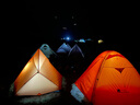 牧高笛（MOBIGARDEN）  冷山帳篷  戶外徒步露營防風(fēng)防雨大空間雙層三季鋁桿帳篷 雙人/晨霧白A 曬單實拍圖