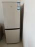 海爾（Haier）冰箱出品雙開門二門177升冰箱家用小型冰箱租房省電不占地冷藏冷凍兩用統(tǒng)帥家用小冰箱 以舊換新 177升雙門冰箱節(jié)能省電 兩天約用1度電 曬單實(shí)拍圖