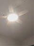雷士（NVC）LED照明風(fēng)扇燈大尺寸開葉吊扇燈客廳餐廳變頻強(qiáng)勁風(fēng)60瓦包安裝 曬單實拍圖