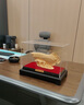 大明銅匠絨沙金大號金龍魚(yú)擺件招財開(kāi)業(yè)喬遷之喜搬家禮物客廳辦公室裝飾品 曬單實(shí)拍圖