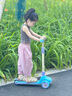 迪士尼（Disney）兒童滑板車(chē)加寬冰雪奇緣可調升降扭扭腳踏滑步搖擺車(chē)2-10生日禮物 曬單實(shí)拍圖
