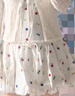 UR2025夏季新款女裝碎花刺繡打攬花苞吊帶連衣裙UYL750045 本白 (偏短) M 曬單實(shí)拍圖