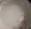 琉皓景德鎮釉下彩陶瓷碗飯碗健康中式小清新可微波餐具加厚防燙米飯碗 7英寸湯碗2個(gè) 曬單實(shí)拍圖