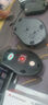 雙飛燕（A4TECH）N-810FXS 有線(xiàn)鼠標靜享輕音筆記本臺式電腦辦公鼠標 人體工學(xué)USB接口大手鼠標 紳士啞黑 曬單實(shí)拍圖