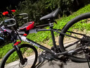 喜德盛山地自行車黑客500 X6鋁合金車架27.5大輪徑 油壓碟剎24速變速 深灰/白17(身高170-185） 曬單實拍圖