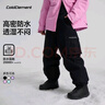 冷元素滑雪褲女男保暖單板防水白色防風(fēng)3L寬松褲子雪服 經(jīng)典黑 S 曬單實(shí)拍圖