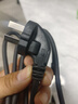 公牛電源線 國(guó)標(biāo)三孔品字尾凹槽 適用電炒鍋電飯煲電壓力鍋豆?jié){機(jī)電子秤交換機(jī) 全長(zhǎng)1.5米 GN-J4P 曬單實(shí)拍圖