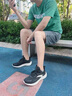 安踏（ANTA）運動(dòng)鞋男2025秋季新款黑色透氣網(wǎng)面訓練通勤休閑跑步鞋男士作訓鞋 黑色（透氣網(wǎng)面） 42 曬單實(shí)拍圖